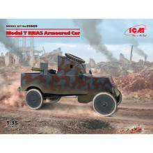 Сборная модель: Модель T RNAS Бронированный автомобиль 1:35 ICM 35669 ICM