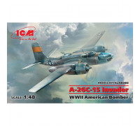 Сборная модель: A-26С-15 Invader, WWII Американский бомбардировщик 1:48 48283 ICM