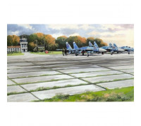 Сборная модель: Советские плиты аэродромного покрытия ПАГ-14 1:72 72214 ICM Сборная модель: Советские плиты аэродромного покрытия ПАГ-14 1:72 72214 ICM