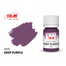 Краска Фиолетовый (Deep purple) (12мл) C1005 ICM