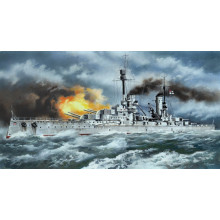 Сборная модель: флот "Kronprinz" WWI German Battleship (1:350) S.003 ICM