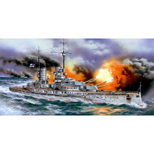 Сборная модель: флот "Markgraf" WWI German Battleship (1:350) S.005 ICM
