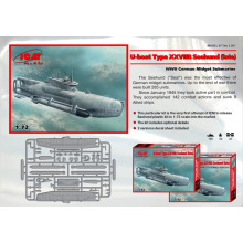 Сборная модель: флот “Seehund”(поздняя) (1:72) S.007 ICM