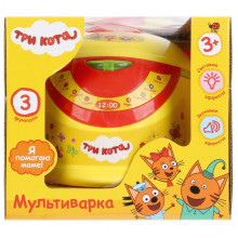 Мультиварка ТРИ КОТА ТМ "Играем вместе" на бат. свет+звук B1327998-R Играем вместе