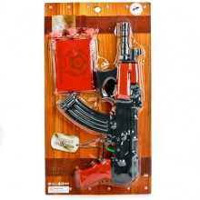 АВТОМАТ-ТРЕЩЕТКА  С ПРИСОСКАМИ, С УДОСТОВЕРЕНИЕМ НА КАРТ. (РУСС. УП.) B1384270-R Играем вместе