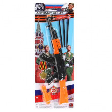 Автомат стреляет пулями с присосками на карт. 50,7*19*2см Играем вместе B1807397-R Играем вместе