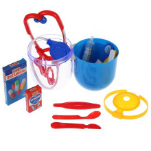 Набор доктора в капсуле "Доктор пилюлькин", 12 предметов ZY778466-R Играем вместе