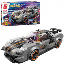 Конструктор "гоночный автомобиль", 197 элементов 14014 Qman