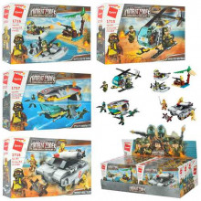 Конструктор "Военный" в ассортименте 1715-1718 Qman