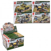 Конструктор "Военная техника", в ассортименте 1731(1-4) Qman