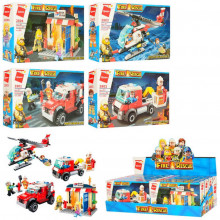 Конструктор "Пожарная служба" в ассортименте 2801-2804 Qman