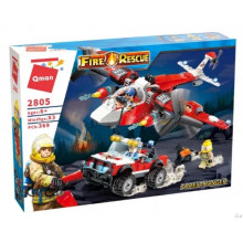 Конструктор "Пожарная служба. Лесные рейнджеры" 2805 Qman