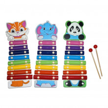 Ксилофон "Веселые зверята", в ассортименте 76628 Наша игрушка