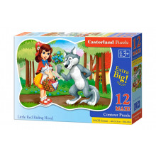 Пазлы Castor Land MAXI "Красная Шапочка", 12 элементов B-120185 Castorland Пазлы Castor Land MAXI "Красная Шапочка", 12 элементов B-120185 Castorland
