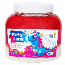 Игрушка-антистресс "смарт слайм" супербольшой, 3000 г, красный LIZ32 Genio Kids