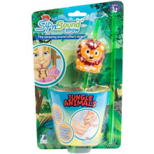 Игровой набор Sip n' Sound Поющие трубочки Джунгли SNS16003 Slipnsound