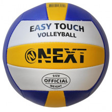 Мяч волейбольный , ПВХ 1 слой, 22см, камера рез., машин.обр. в пак. VB-1PVC250 Next