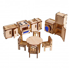 Конструктор деревянный "Кухня" ДК-1-001-06 POLLY
