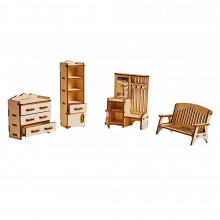 Конструктор деревянный "Прихожая" ДК-1-04 POLLY