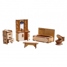 Конструктор деревянный "Ванная" ДК-1-05 POLLY