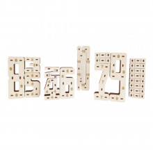 Конструктор деревянный "веселый счет" С-01 POLLY