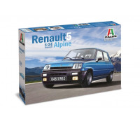 Сборная модель: 1/24 Автомобиль Renault 5 ALPINE 3651 Italeri Сборная модель: 1/24 Автомобиль Renault 5 ALPINE 3651 Italeri