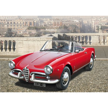 Сборная модель: Сборная модель: 1/24 Alfa Romeo Guiletta Spider 1300 3653 Italeri Сборная модель: Сборная модель: 1/24 Alfa Romeo Guiletta Spider 1300 3653 Italeri