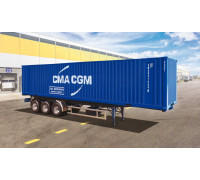 Сборная модель: 1/24 40' Container trailer 3951 Italeri