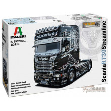Сборная модель: Тяжелый седельный тягач Scania R730 Streamline 3952 Italeri (1:24)