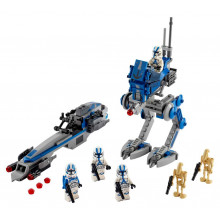 Клоны-пехотинцы 501-го легиона Конструктор ЛЕГО Star Wars™ 75280 LEGO Клоны-пехотинцы 501-го легиона Конструктор ЛЕГО Star Wars™ 75280 LEGO