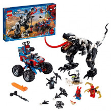 Super Heroes Конструктор ЛЕГО Супер Герои Человек-Паук: Засада на веномозавра 76151