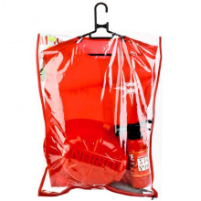 НАБОР МЧС №2 В ЧЕХЛЕ-ЖИЛЕТ, ОГНЕТУШИТЕЛЬ, КАСКА, РАЦИЯ 92817 Лидер