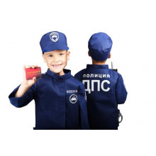 НАБОР ДПС 1 (КУРТКА,КЕПКА,ЖЕЗЛ,УДОСТОВЕРЕНИЕ) 97817 Лидер