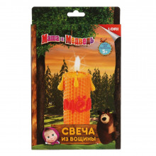 Свечи из вощины МАША И МЕДВЕДЬ "Мед" арт. Внш-001 Lori