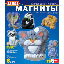 Фигурки на магнитах "Озорные зверята" М-014 Lori