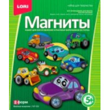 Фигурки на магнитах "Веселые машинки" 22*18см МР-006 Lori