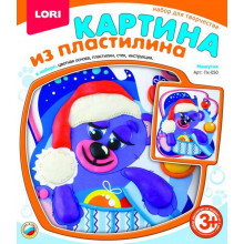 Картина из пластилина "Мишутка" Пк-050 Lori