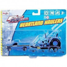 Игрушка Автомобиль с трейлером и трактором (в ассортименте) 12328 Maisto