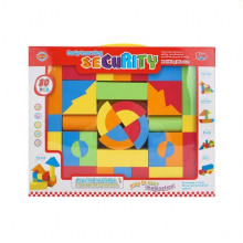 Конструктор мягкий 80 элементов U2837