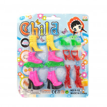 Аксессуары для кукол: обувь X-6 QUNXING TOYS, КИТАЙ