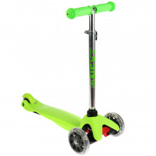 Трехколесный самокат mini, светящиеся колеса, цвет салатовый JP-MG-02V-GREEN NEXT Трехколесный самокат mini, светящиеся колеса, цвет салатовый JP-MG-02V-GREEN NEXT