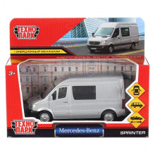 Модель "mercedes-benz sprinter" 14см, откр. двери, инерционная, серебристый SPRINTERVAN-14-SR Модель "mercedes-benz sprinter" 14см, откр. двери, инерционная, серебристый SPRINTERVAN-14-SR