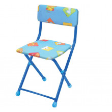 Стул Nika СТУ1/2 (зверята на синем) Ника Стул Nika СТУ1/2 (зверята на синем) Ника