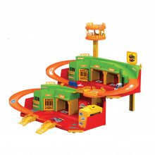 Игровой набор "Хот Вилс" парковка с вертолетной площадкой" 431229 Нордпласт