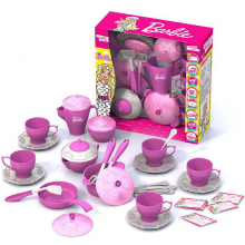 Набор посуды "Сервиз БАРБИ", 38 предметов 645 Нордпласт