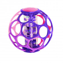 Мячик "Oball"с погремушкой, розовый 81552 O-ball