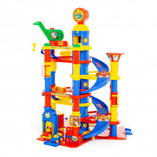 Паркинг 7-уровневый "Autopark" с автомобилями, 95 см. (в коробке) 37848 Полесье