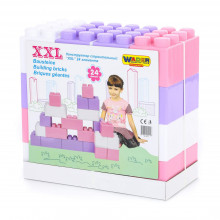 Конструктор строительный "XXL", 24 элемента (v2) 40107 Полесье