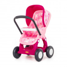 Коляска для кукол №2 прогулочная 4-х колесная 48158 Полесье