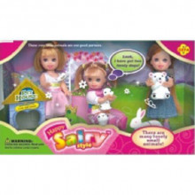 Кукла Набор из 3-х кукол "Малышки Бейли" 6023 Полесье